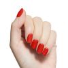 Olive & June Press-on Artificial Nails, Squoval Short, CV, Red, 42 ct