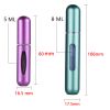 Refillable Mini Perfume Bottle Portable Cosmetic Bottle Spray Bottle Atomizer Spray Container Travel Refillable Bottles 5ml 8ml