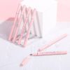 Waterproof Long Lasting Cruelty-Free Eyeliner Pencil for Eye Makeup Tool(Pink) Lipliner Color