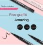 Waterproof Long Lasting Cruelty-Free Eyeliner Pencil for Eye Makeup Tool(Pink) Lipliner Color