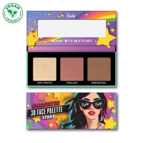 RUDE NoFilter 3D Face Palette (Color: Stars)